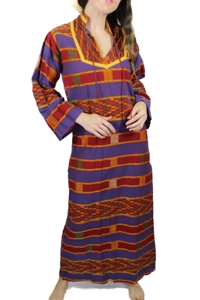 1970s Patchwork Tunic Kaftan Selected By Moons + Junes Vintage