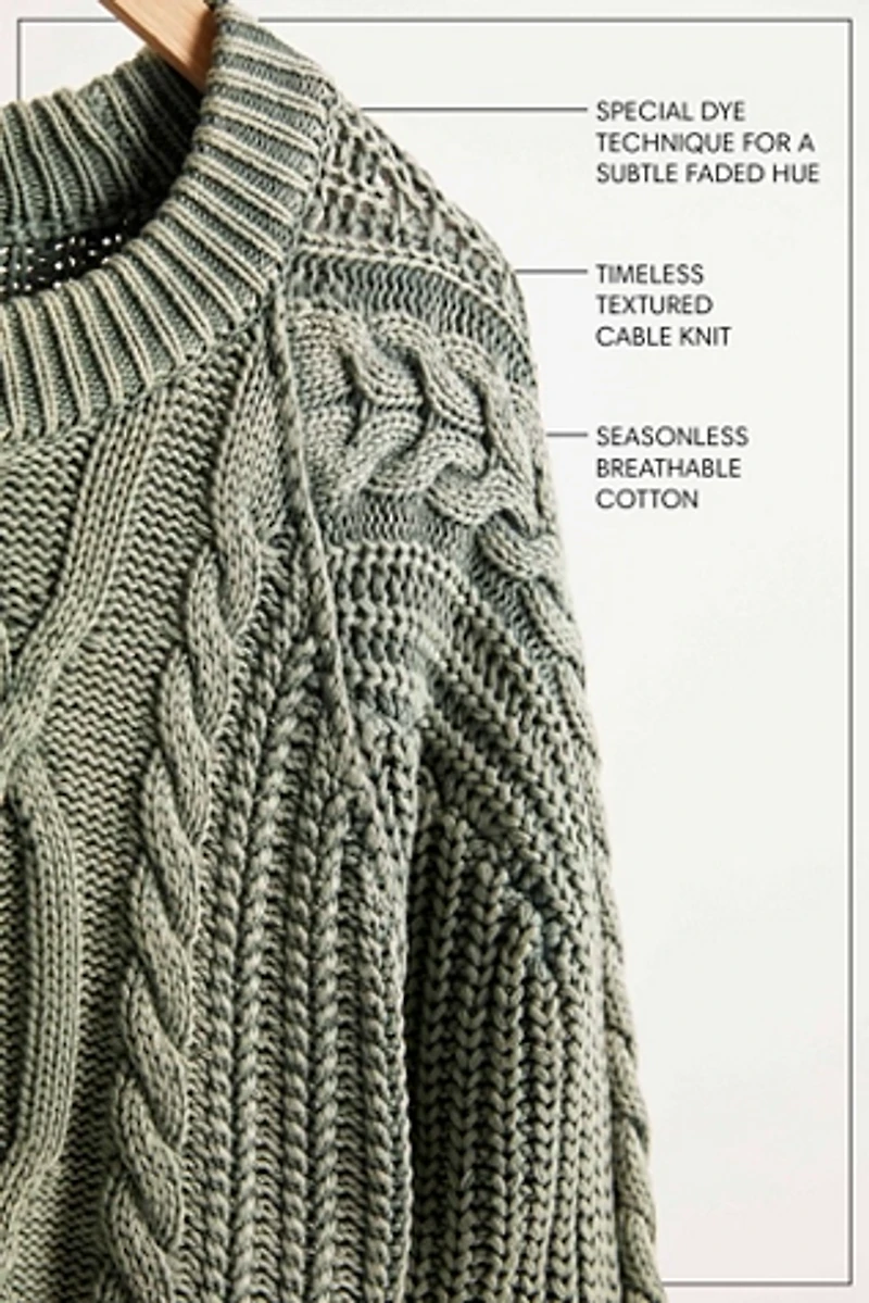 Frankie Cable Knit Sweater