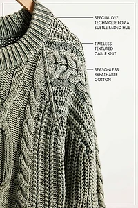 Frankie Cable Knit Sweater