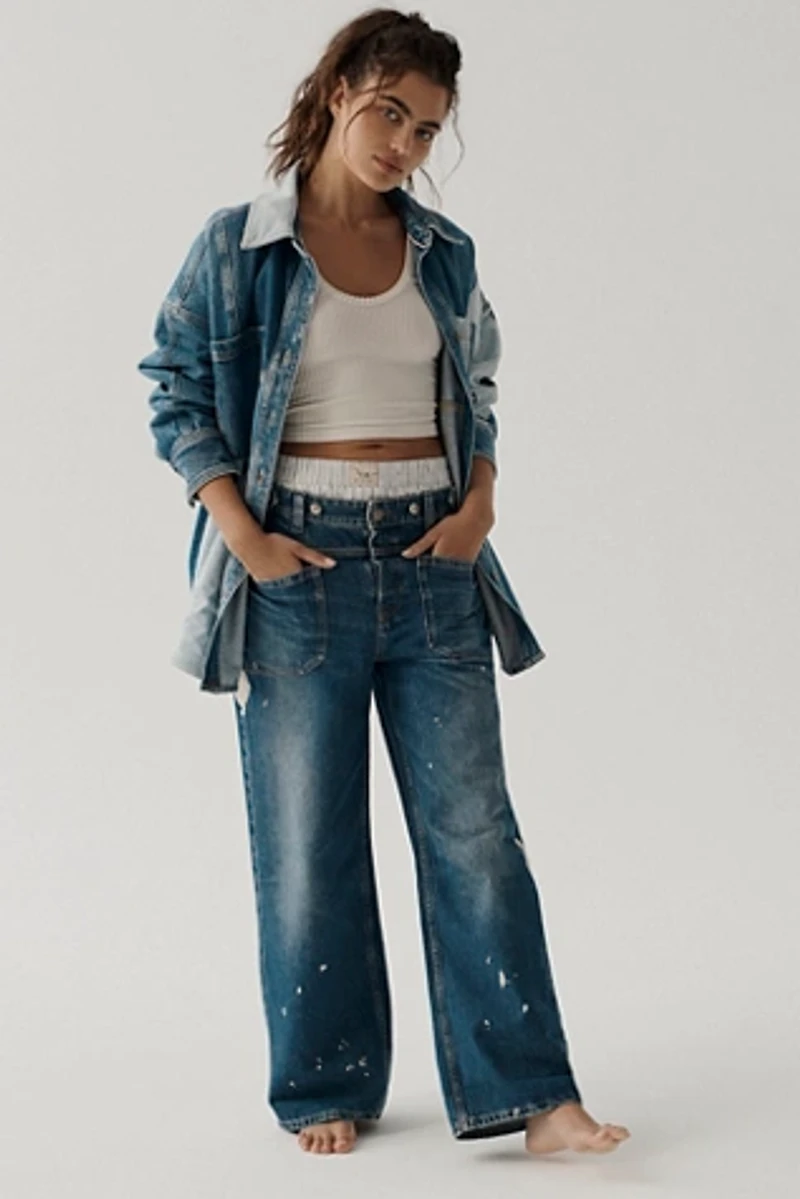 We The Free Palmer Cuffed Jeans