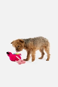Silver Paw Flamingo Dog Toy