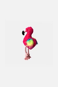 Silver Paw Flamingo Dog Toy
