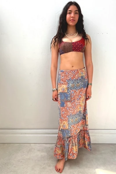 Vintage Batiq Patchwork Skirt Selected by Anna Corinna