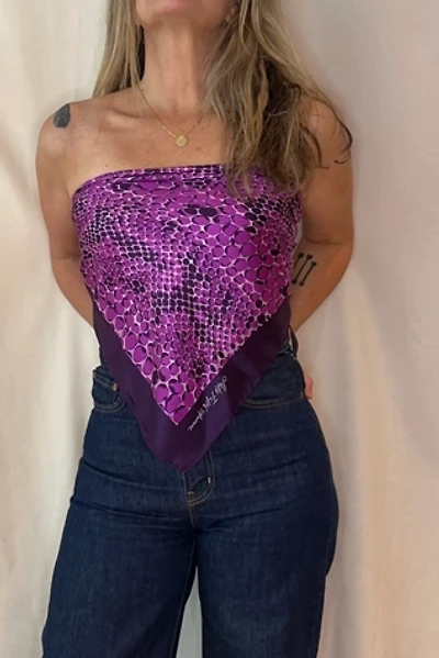 Vintage Silk Saks Fifth Avenue Scarf Selected by KA.TL.AK