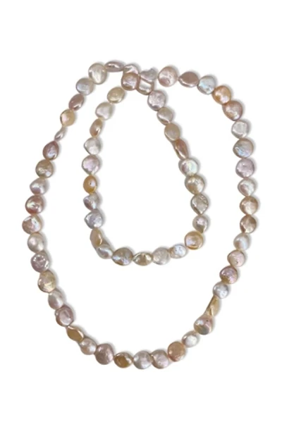 1980s Large Freshwater Pearl Necklace Selected By Ritual Vintage
