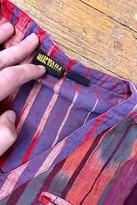 1970s Multi Stripe Hippie Shirt Selected by Cherry