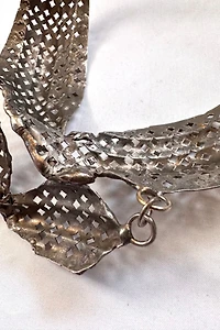 1970s Brutalist Metal Collar Selected by Cherry
