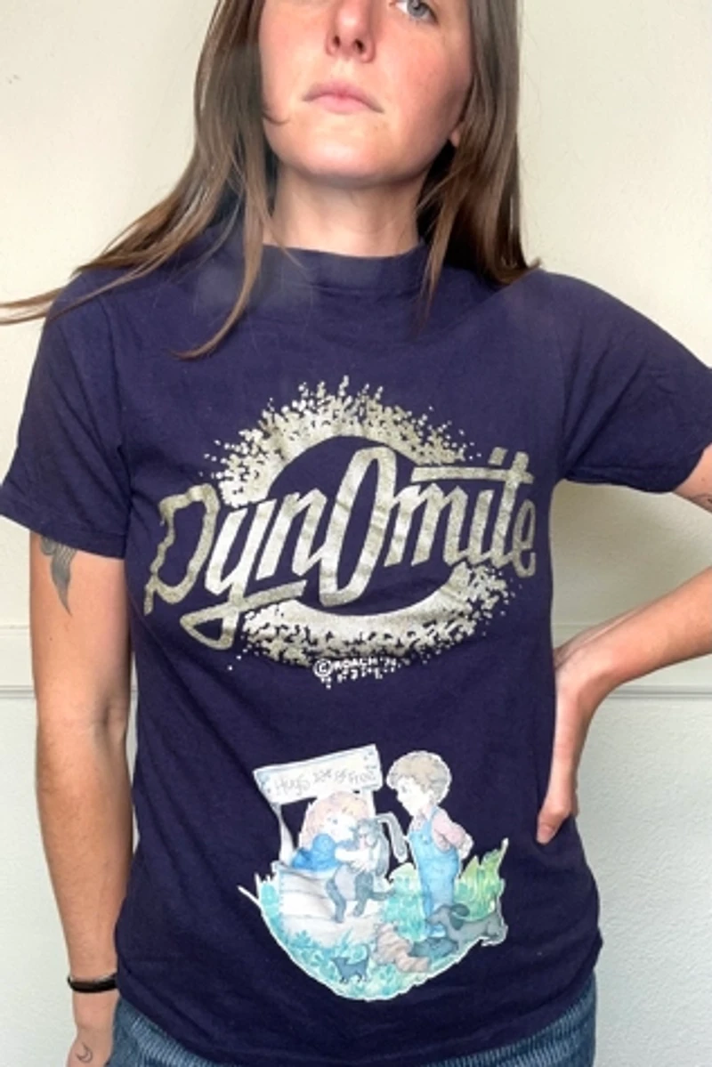 1970s Personalized Dyn-O-Mite Tee Selected by Cherry