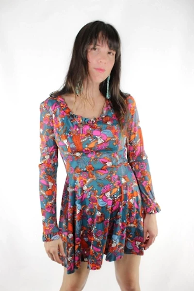 1960s Corky Craig Mini Dress Selected By Moons + Junes Vintage