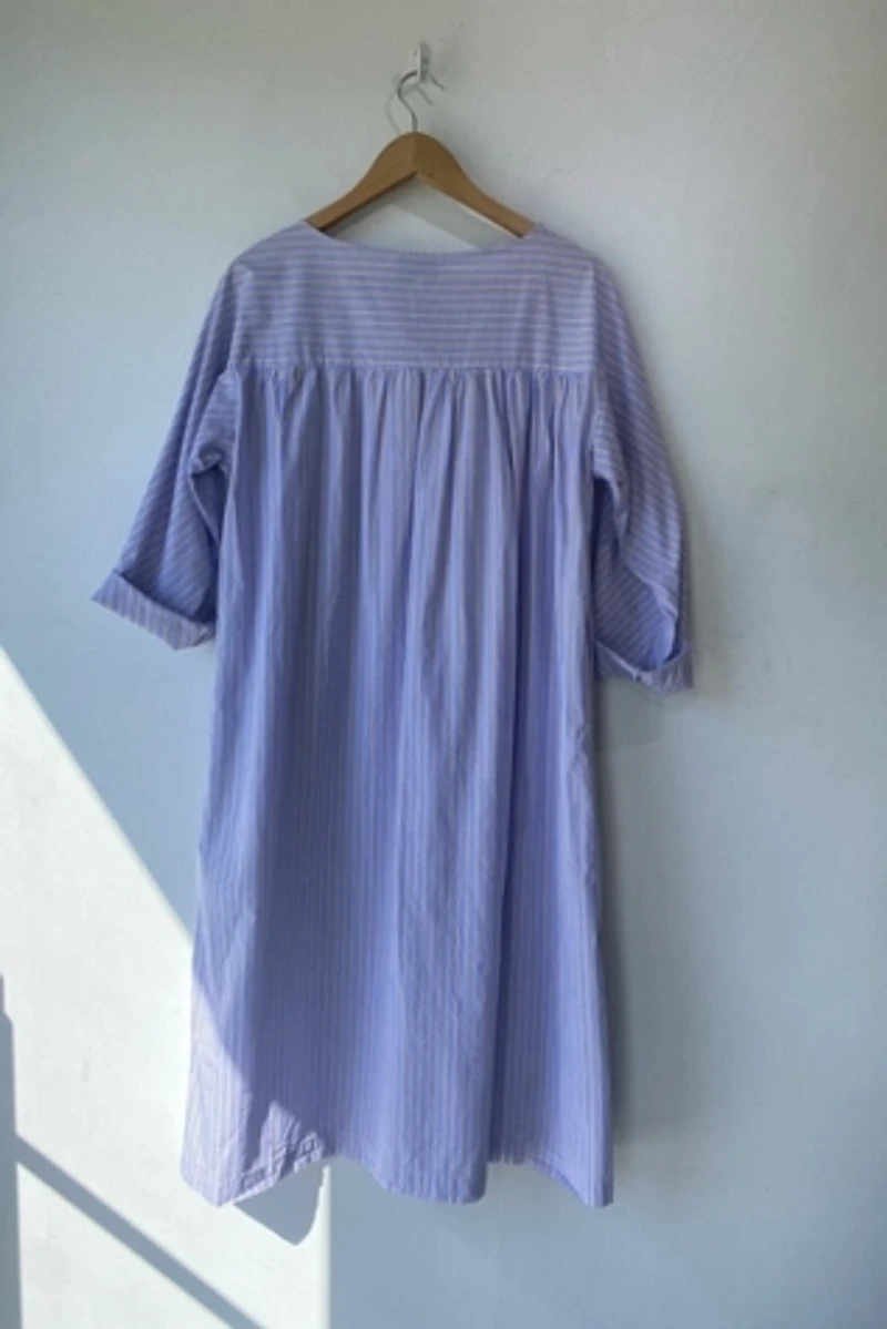 Nikki Chasin Striped Maxi Dress Selected by The Curatorial Dept.