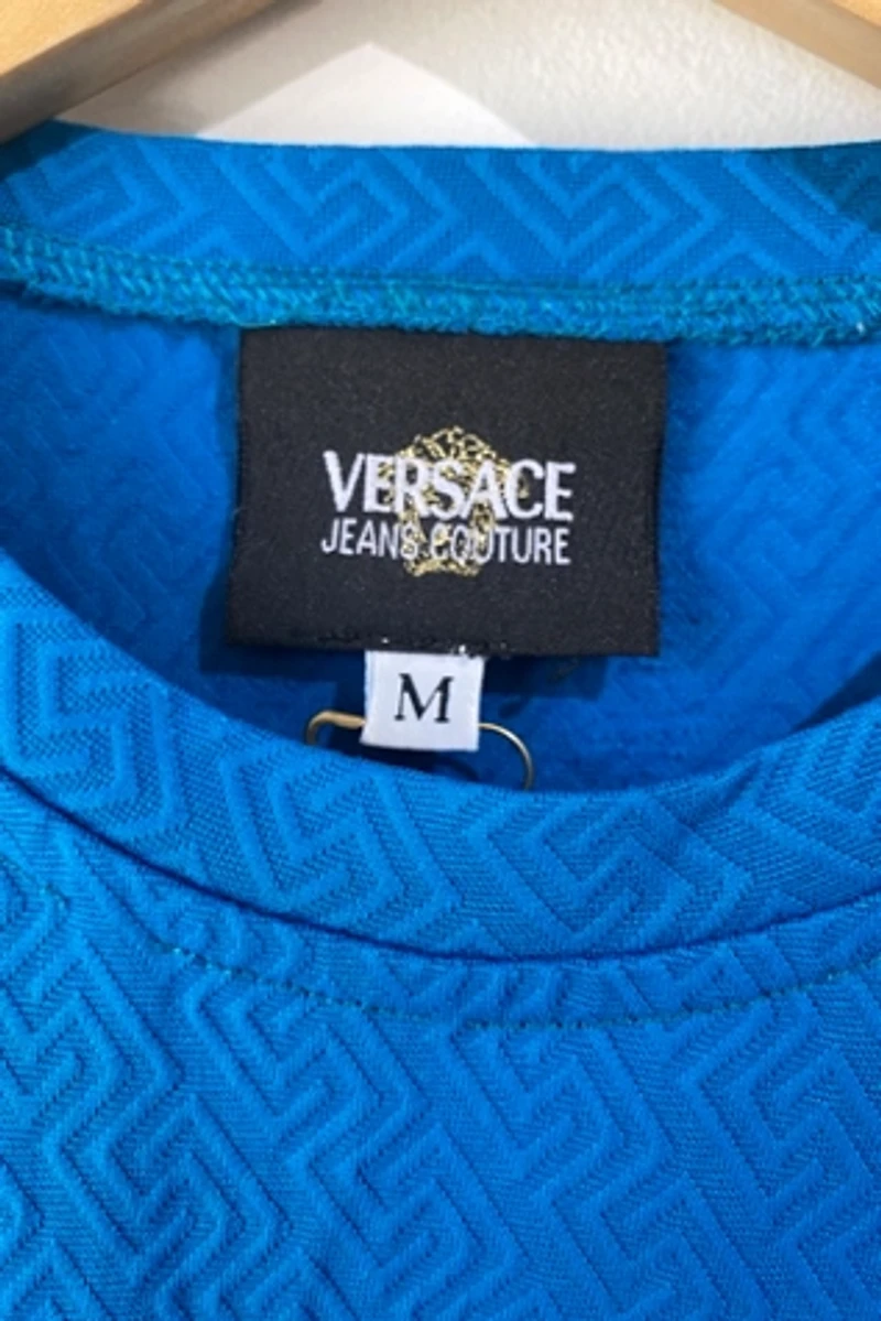 Versace Jeans Couture Aqua Shirt Selected by The Curatorial Dept.