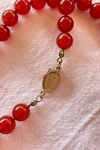 Gump’s Carnelian Necklace Selected by The Curatorial Dept.