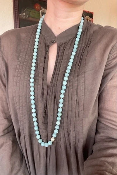 Vintage Jade Pearl Necklace Selected by The Curatorial Dept.