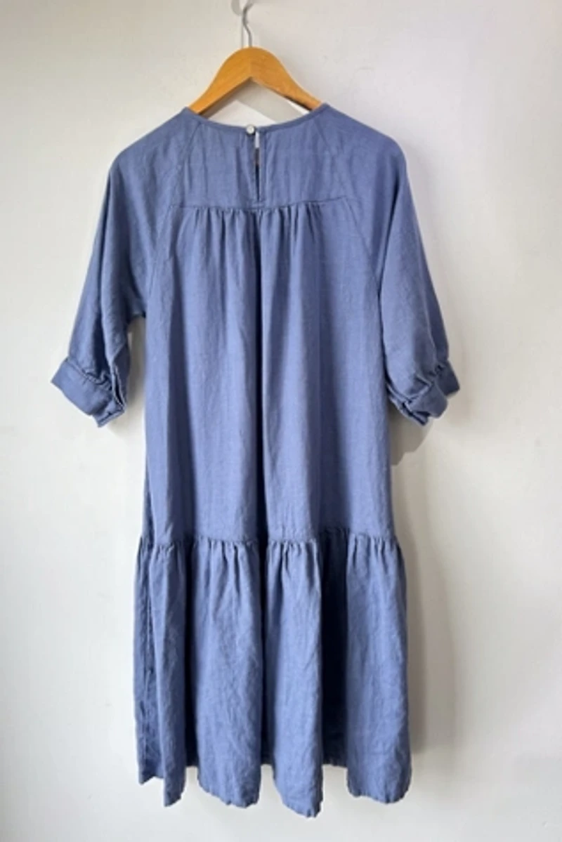 Beaton Linen Dress Selected by The Curatorial Dept.