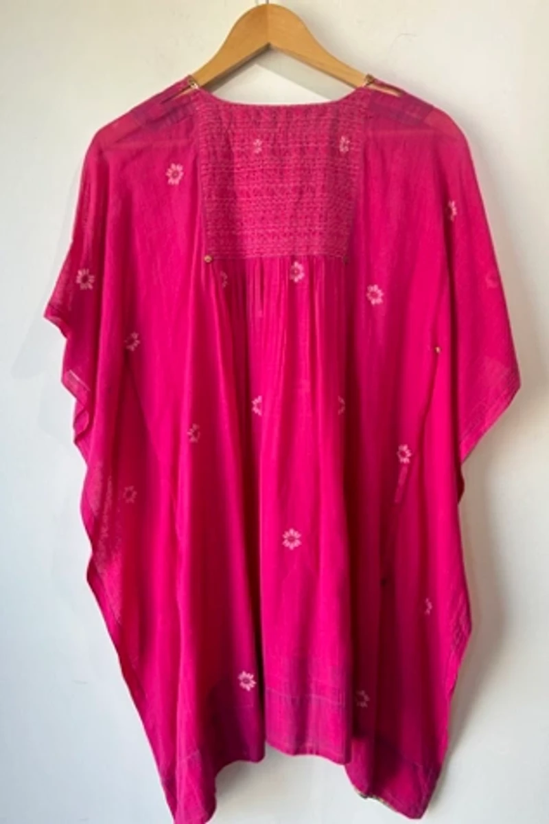 Pero Sheer Magenta Dress Selected by The Curatorial Dept.