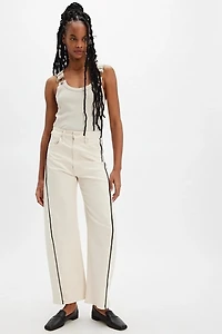 MOTHER The Half-Pipe Sneak Ankle Jeans