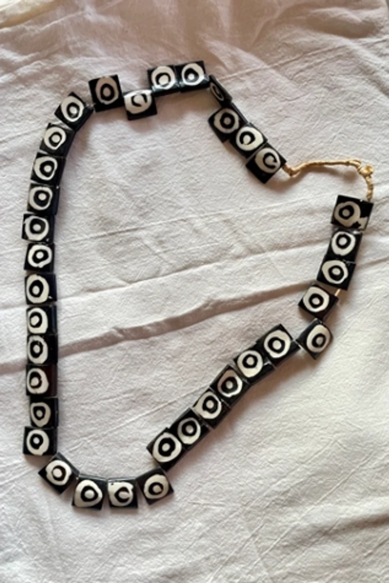 Bullseye Beaded Necklace Selected by The Curatorial Dept.