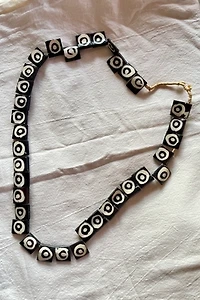 Bullseye Beaded Necklace Selected by The Curatorial Dept.