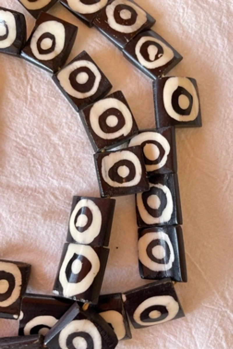 Bullseye Beaded Necklace Selected by The Curatorial Dept.