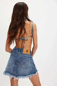 OneTeaspoon Junkyard Denim Mini Skirt