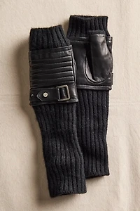 Moto Fingerless Gloves