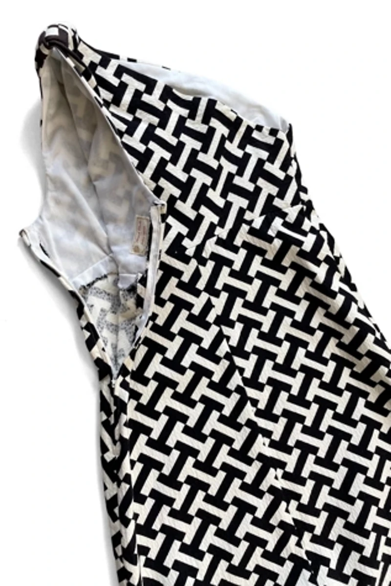 60s Graphic One-Shoulder Maxi Dress Selected by MARMALADE