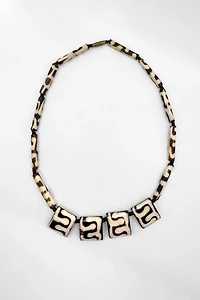 Graphic 80s Bib Necklace Selected by MARMALADE