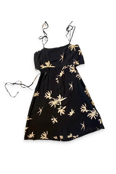 70s Graphic Floral Sundress Selected by MARMALADE