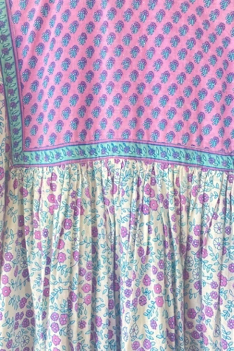 Sabrina Block Print Dress Selected by The Curatorial Dept.