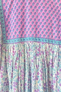 Sabrina Block Print Dress Selected by The Curatorial Dept.