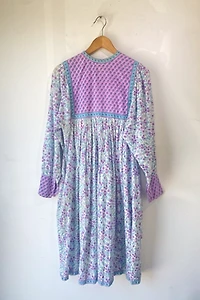 Sabrina Block Print Dress Selected by The Curatorial Dept.