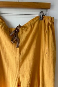 Electric Feathers Mustard Yellow Pants Selected by The Curatorial Dept.