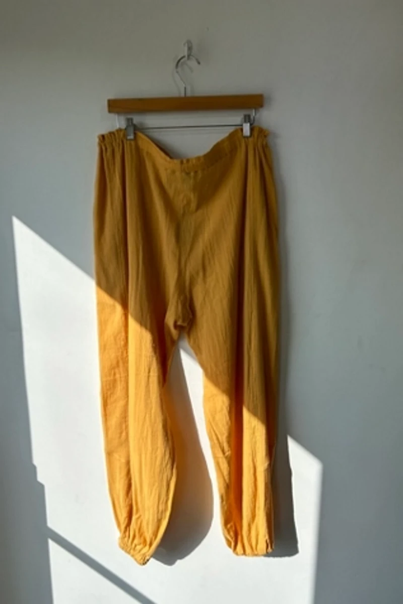 Electric Feathers Mustard Yellow Pants Selected by The Curatorial Dept.