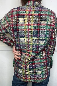 1970s Woven Ethnic Cotton Shirt Selected by Cherry