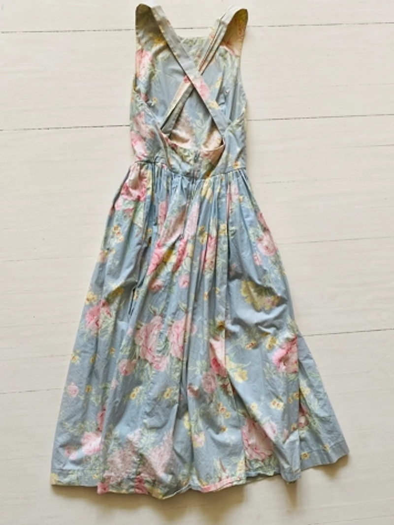 Early 80's Cotton Floral