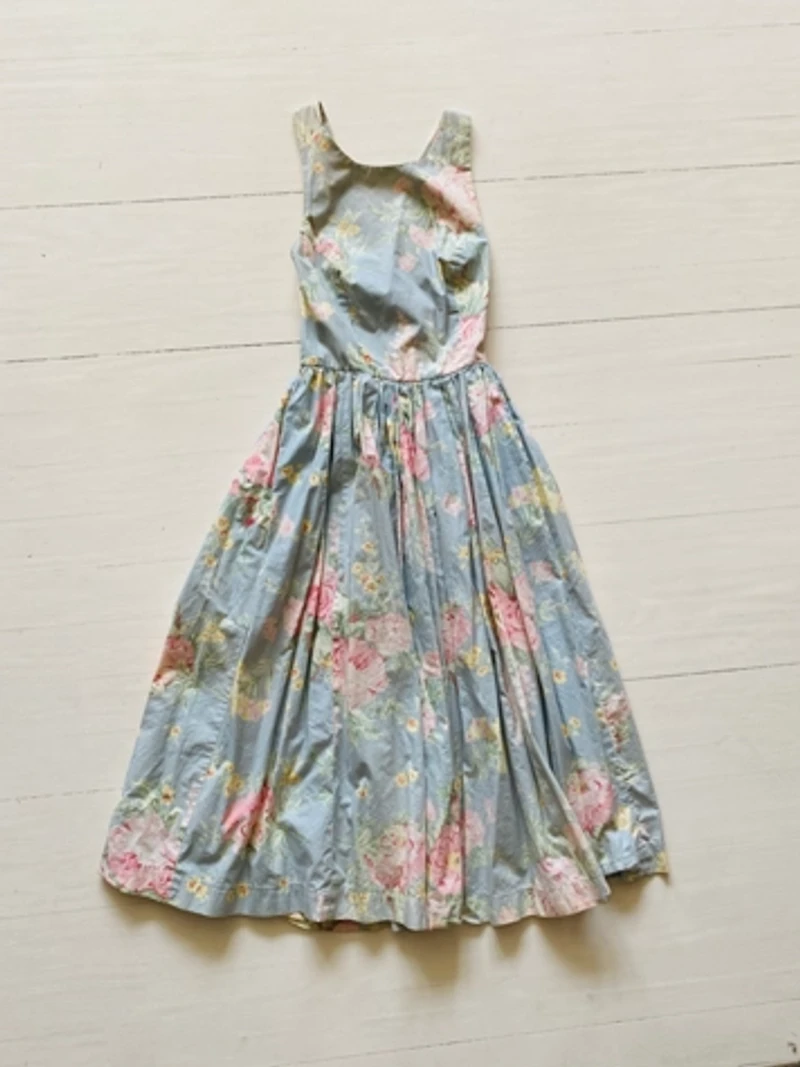 Early 80's Cotton Floral
