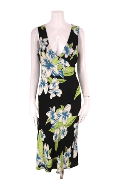 1990s Retro Floral Bias Cut Slip Dress Selected By Ritual Vintage