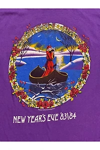 Vintage 1980's Grateful Dead Purple T-Shirt Selected By Afterlife Boutique