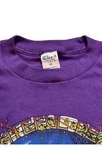 Vintage 1980's Grateful Dead Purple T-Shirt Selected By Afterlife Boutique
