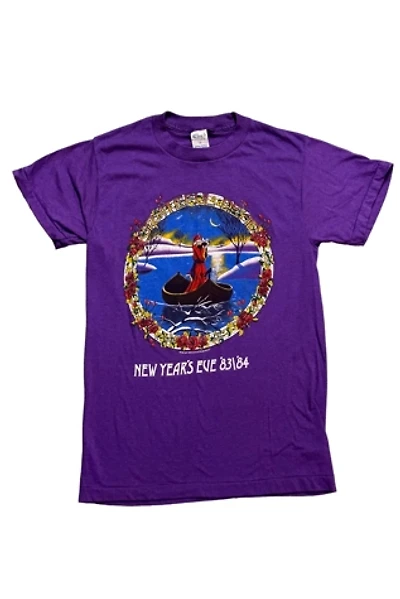 Vintage 1980's Grateful Dead Purple T-Shirt Selected By Afterlife Boutique