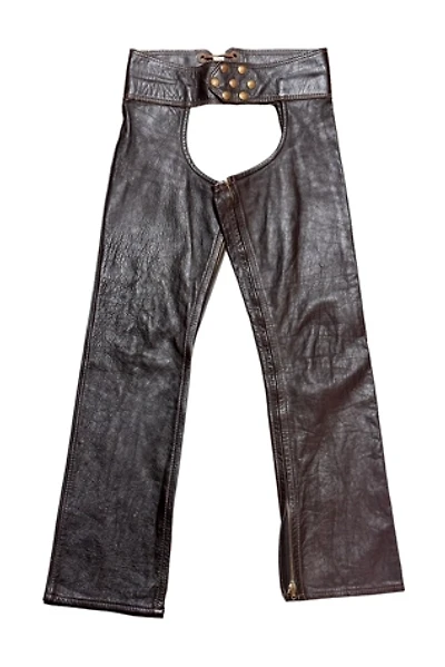 Vintage 1970's Leather Forever Chaps Selected By Afterlife Boutique