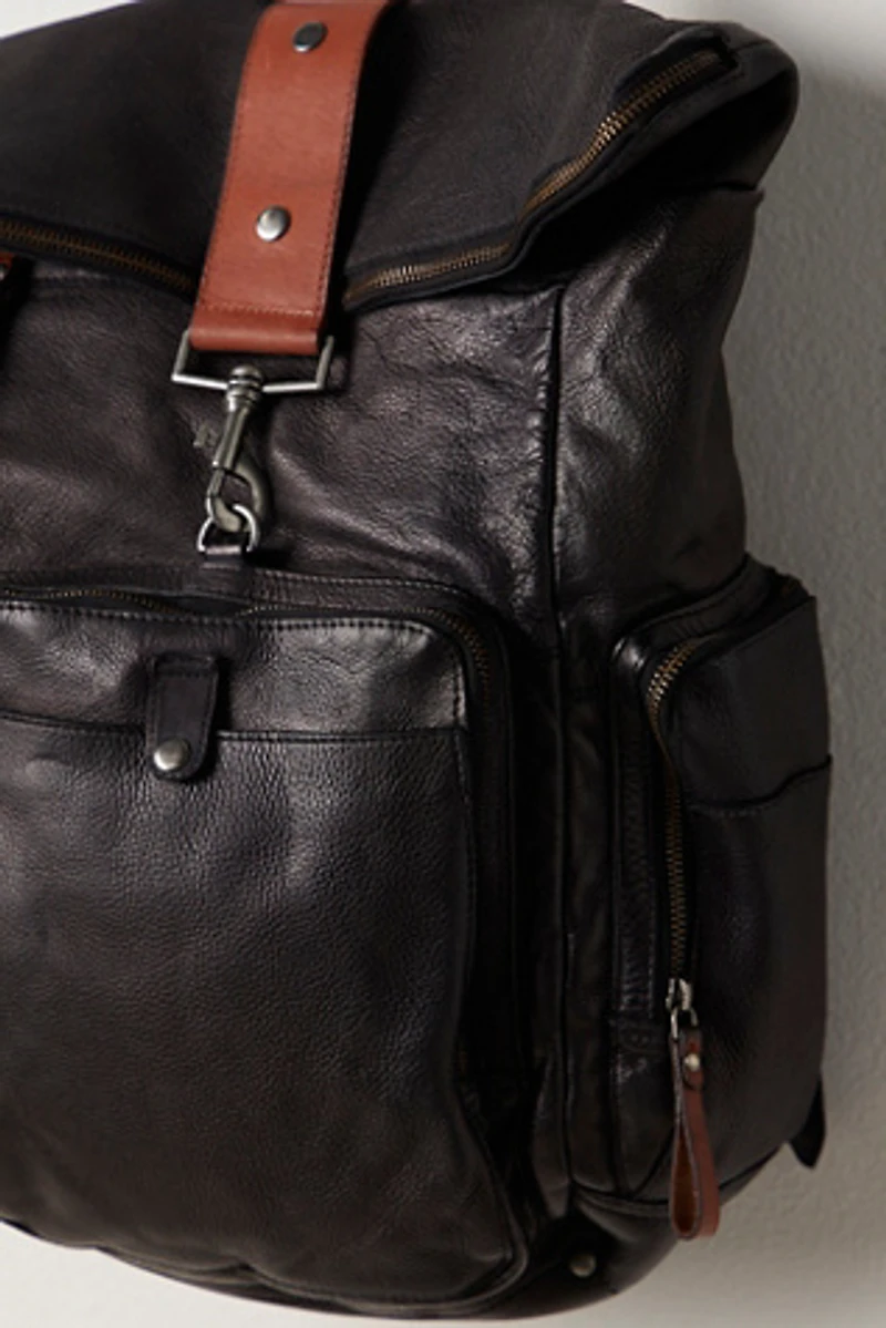 Brigade Leather Backpack