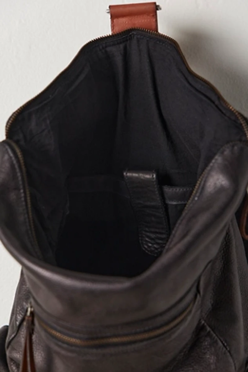 Brigade Leather Backpack