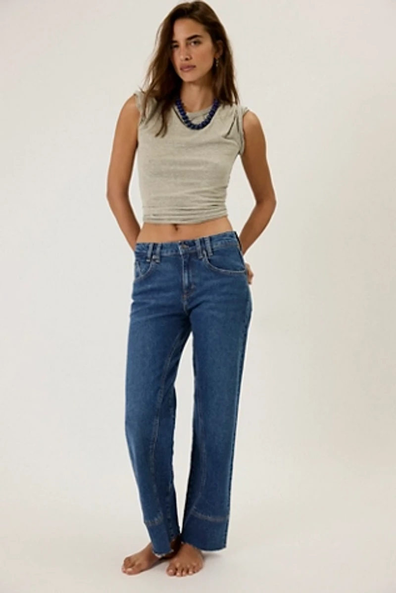 We The Free Risk Taker Mid-Rise Jeans