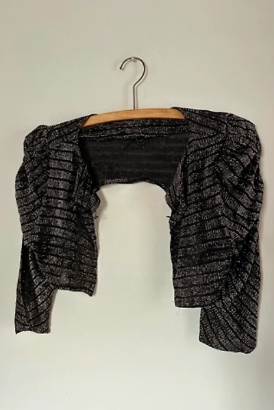 Vintage Cropped Bronze Mylar Sleeve Jacket Selected by Cherry