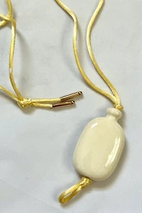 1960s Ceramic Butterfly Pendent Necklace Selected by Cherry