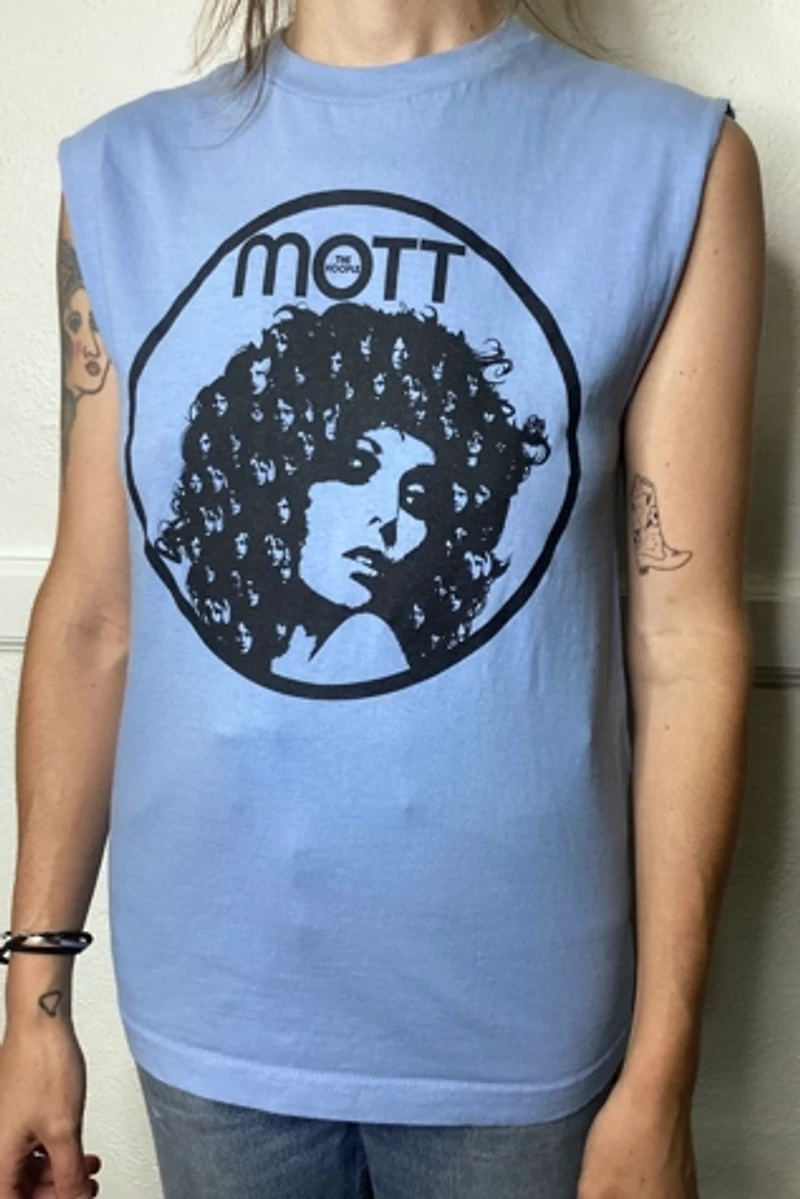 Y2K Sleeveless Mott the Hoople Tee Selected by Cherry