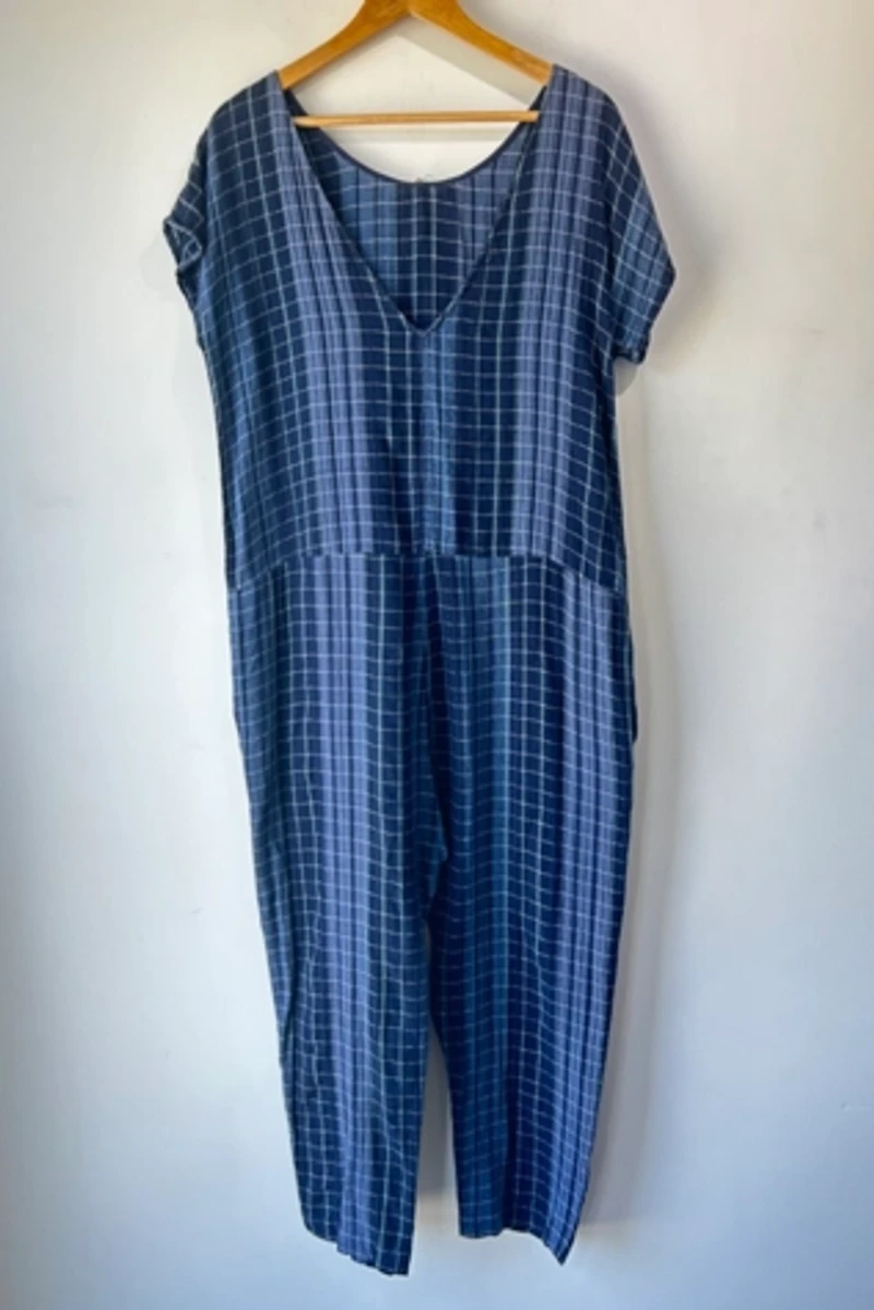 Ace & Jig Checkered Jumpsuit Selected by The Curatorial Dept.