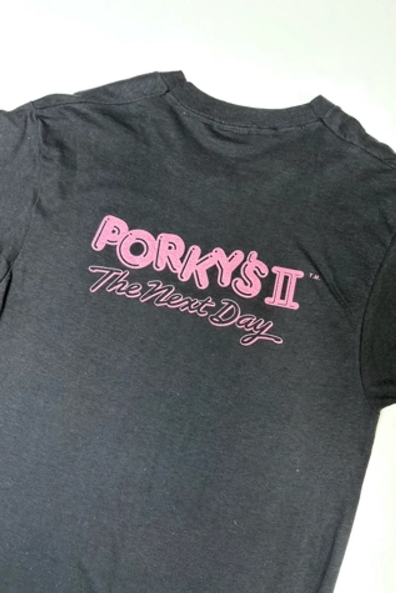 1983 "Porky's 2" Film Promo Tee Selected by Cherry