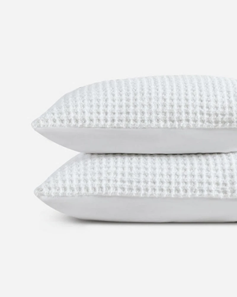 Sunday Citizen Snug + Waffle Bamboo Sham Set